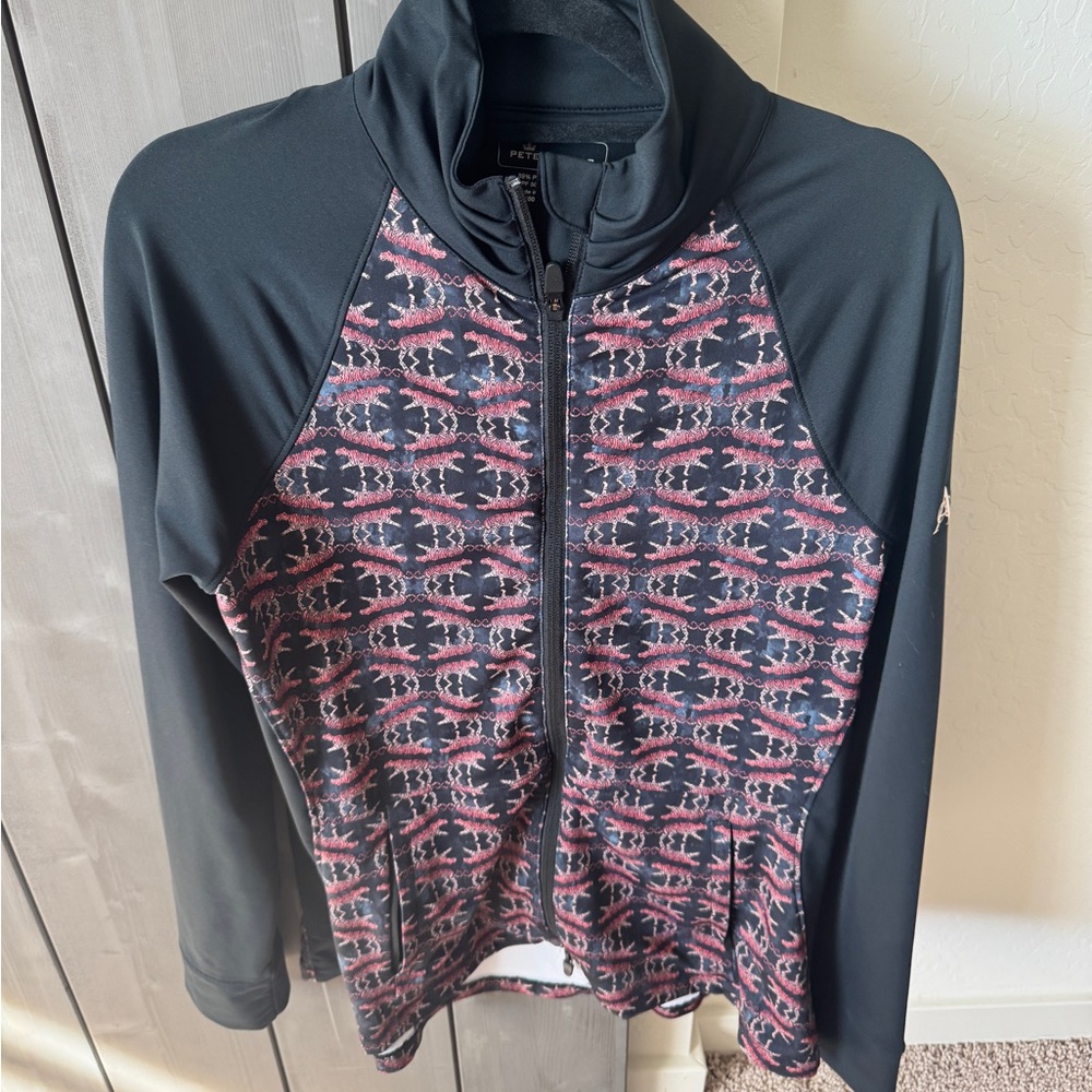 Peter Millar Womens Tiger Zip Up‎ Performance Jacket, Size M